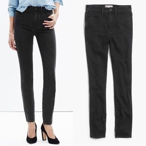 Madewell 10 inch High Riser Skinny Skinny
